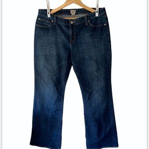 Gap Womens Size 14 Curvy Flare Jeans